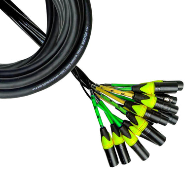 Sub Snake Solcor Ss8c10 8 Canales Canon A Canon 10 Metros